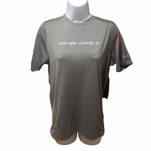𝅺Under Armour Fitted Locker Gym Workout T-Shirt Women's M